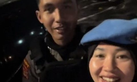 Dinas Bareng, Momen Kebersamaan Ibu dan Anak yang Sama-sama Polisi Ini Viral Curi Perhatian