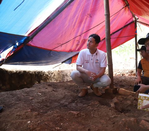 Pemkab Trenggalek tengah melakukan ekskavasi Situs Cagar Budaya Gondang di Desa Gondang, Kecamatan Tugu.