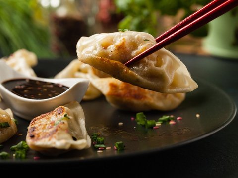 Easy Chicken Vegetable Gyoza Recipe, Melts in the Mouth