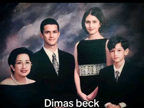 Sederet Foto Lawas Artis Bareng Keluarga, Dimas Beck dan Raline Shah Paling Disorot