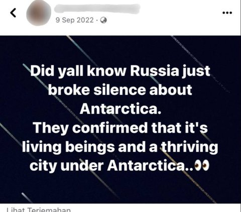 Shocking Discovery of Secret City and Alien Creatures beneath Antarctica