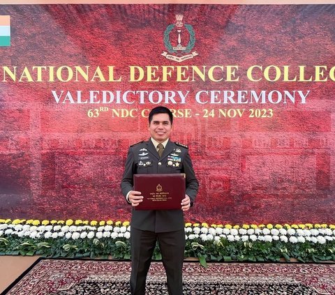 Kolonel Polsan Situmorang Raih Penghargaan dari National Defence College India, ini Sosoknya Didoakan Pecah Bintang