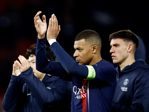 FOTO: Teriakan Mbappe Akhirnya Pecah Usai Akhiri Kealotan Melawan Newcastle dengan Skor Imbang 1-1 di Liga Champions