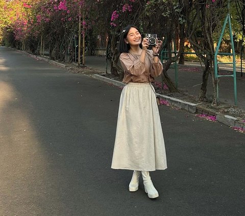 Throwback Fashion: Inspirasi Tampilan Girly ala Jesica Ceren dengan Gaya Vintage