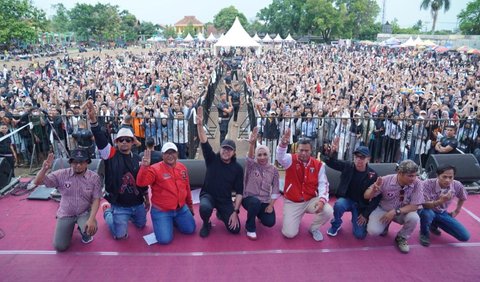 Pengurus KawanJuangGP Kabupaten Bandung, Ema Rachmawati, mengungkapkan, Pesta Rakyat Ganjar-Mahfud bukan hanya sebagai acara konser biasa.<br>