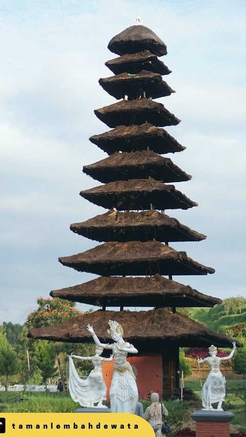 Serasa Lagi di Bali, Begini Potret Taman Lembah Dewata Lembang Tiket Masuk Hanya Rp25 Ribu