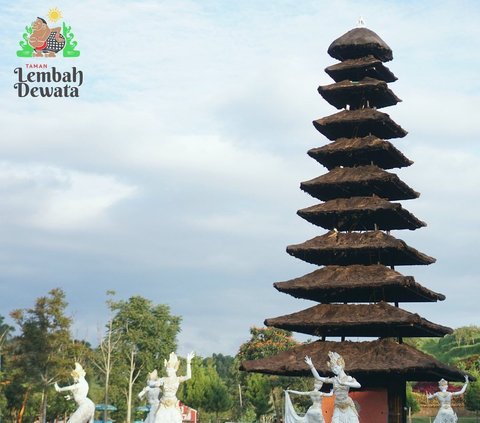 Serasa Lagi di Bali, Begini Potret Taman Lembah Dewata Lembang Tiket Masuk Hanya Rp25 Ribu