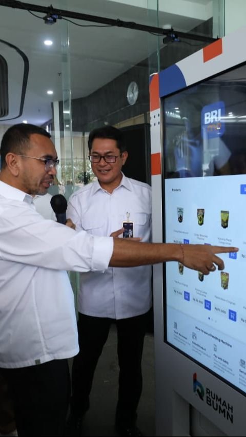 Pemasaran UMKM Lebih Mudah dengan Vending Machine, Kolaborasi Kementerian BUMN dan BRI