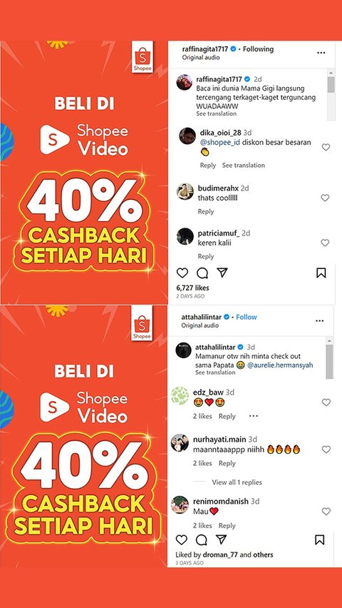 Belanja dari Shopee Video Bisa Dapat Cashback 40%, Nikmati Serba Kejutan di Akhir 2023 Lainnya Bersama Shopee 12.12 Birthday Sale