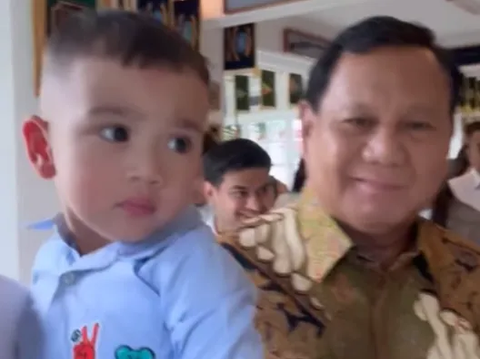 Momen Rayyanza Meets Prabowo Subianto, Who is Called Double Gemoy, Rejects Salim Invitations and Greetings