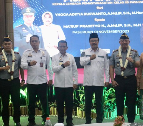 Hadiri Pisah Sambut Kepala Lapas IIB Pasuruan, Gus Ipul Ingin Lapas Baru Segera Dibangun