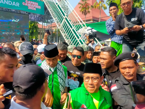 Di Hadapan Din Syamsuddin, Cak Imin Pede Pasangan AMIN Menang 1 Putaran