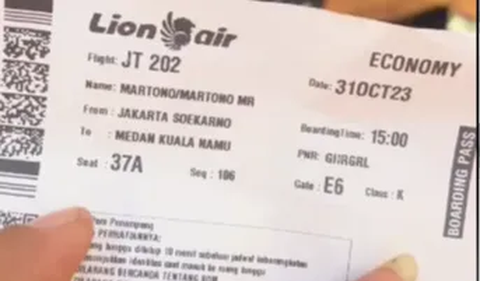Nomor Kursi pada Tiket tak Ditemukan saat Masuk di Dalam Kabin Pesawat<br>