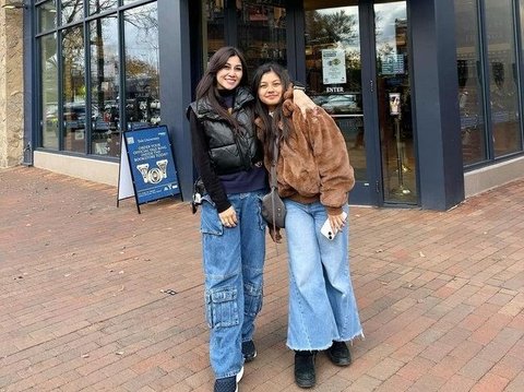 Portrait of Atqia, Nisya Ahmad's Daughter Who Successfully Made it to the Grand Final of the World Scholars Cup, Heading to New York on a Luxury Plane