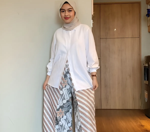 Styling Batik Kekinian for Hijabers, Elegant with Ethnic Touch