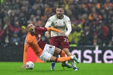 FOTO: Laga Sengit Galatasaray Vs Manchester United Ciptakan Drama Enam Gol di Matchday ke-5 Grup A Liga Champions