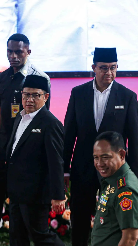 Aksi Kocak Cak Imin Tunjukkan Poster 'Mie Instan Saja Butuh Proses', Anies: Gak Bahaya Ta?