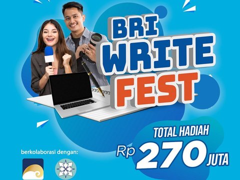Kompetisi BRI Write Fest 2023 Tawarkan Hadiah Ratusan Juta! Ini Syarat dan Ketentuannya