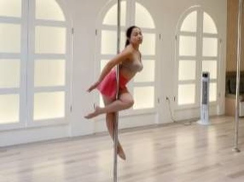 7 Portraits of Nikita Willy Showing Her Pole Dance Skills