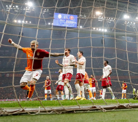 FOTO: Laga Sengit Galatasaray Vs Manchester United Ciptakan Drama Enam Gol di Matchday ke-5 Grup A Liga Champions