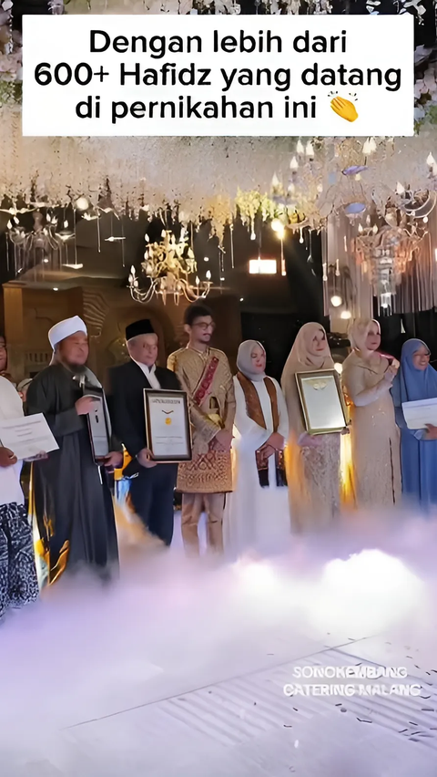 Break MURI Record, Luxurious Wedding in Jember Invites 600 Hafiz and Famous Singers