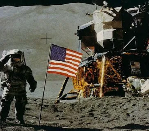 AI Ungkap Pendaratan NASA di Bulan Palsu