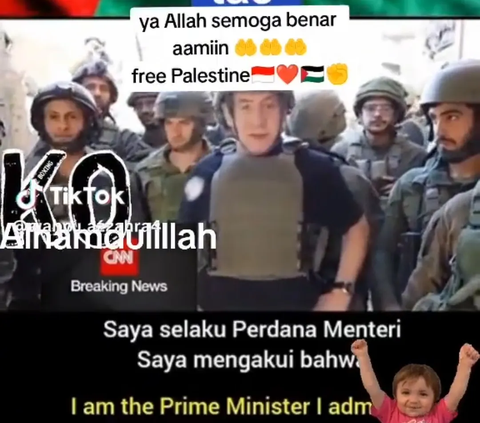 Benarkah Perdana Menteri Israel Resmi Akhiri Perang dengan Palestina? Cek Faktanya