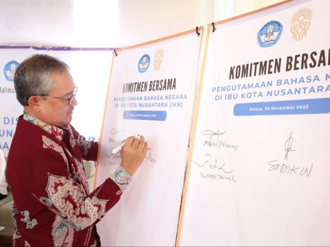 Bahasa Indonesia Wajib Digunakan di Ruang Publik IKN Nusantara