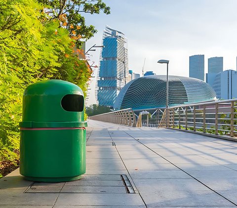 Viral! Aksi Pria Nekat Buang Hajat Tepat di Pintu Masuk Marina Bay Sands Singapura, Tidak Diketahui Nasibnya Selanjutnya