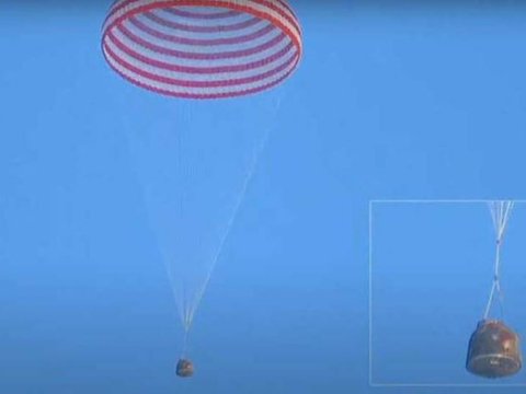 Ada Momen Menegangkan Ditakutkan Ahli saat Kapsul yang Ditumpangi 3 Astronot China Mendarat dari Luar Angkasa