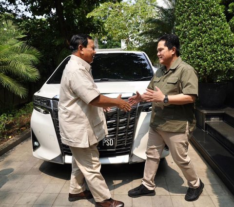 Prabowo Pastikan Erick Thohir Tak Masuk Tim Pemenangan: Tapi Beliau Dukung Saya