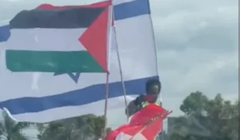 Ukuran Bendera Israel Jadi Pertanyaan<br>