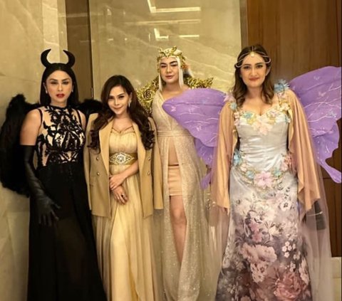 Ada Fuji hingga Inara Rusli, Ini Deretan Artis yang Hadir di Pesta Ulang Tahun Ashanty Bertema Peri