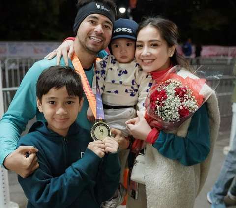 Potret Raffi Ahmad Berhasil Marathon 42 KM di New York 'Alhamdulillah Sehat Walafiat Tanpa Cedera'