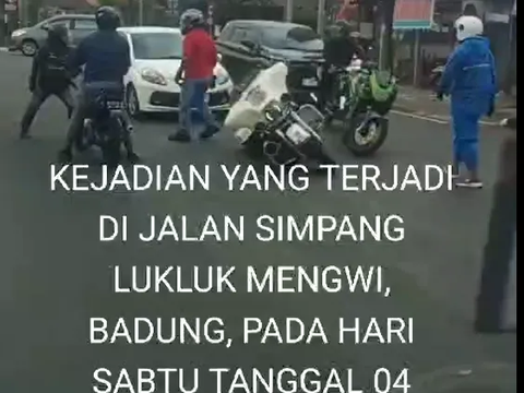 Viral Duel Bikers Harley Davidson Vs Ninja di Bali Baku Hantam, Begini Duduk Perkaranya