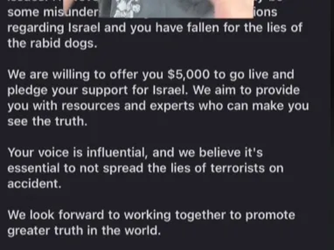 Influencer Claims Offered Rp77 Million to Become Pro-Israel Buzzer, the Answer is Amazing