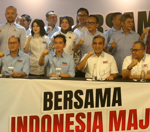 FOTO: Momen Pembentukan Tim Kampanye Nasional Koalisi Indonesia Maju, Gibran Blak-Blakan Bersyukur Banyak Dibantu Orang Hebat