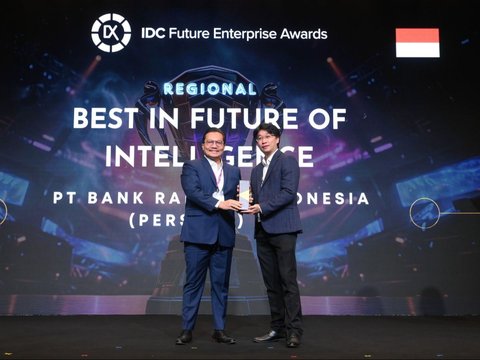 BRI Raih Predikat Predikat Future of Intelligence se-Asia Pasifik dari IDC Awards 2023