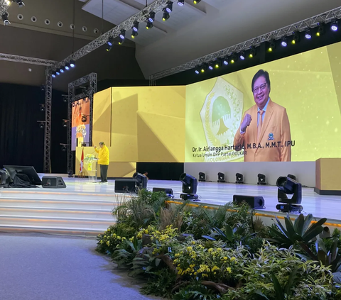 Jokowi Hadiri HUT ke-59 Golkar, Gibran Rakabuming dan Kaesang Pangarep Absen