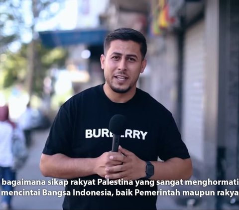 Viral Warga Palestina Ditantang Bakar Bendera Indonesia Demi Imbalan Rp7 Juta, Reaksinya Bikin Haru