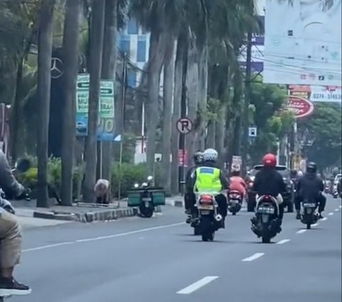 Ngebut Kejar Pengendara Motor untuk Ditilang, Polisi Ini Berujung Dapat Malu