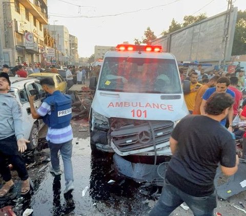 Ketika Mobil Ambulans Jaga Asa Kemanusiaan di Gaza, tapi Tak Luput dari Serangan Israel