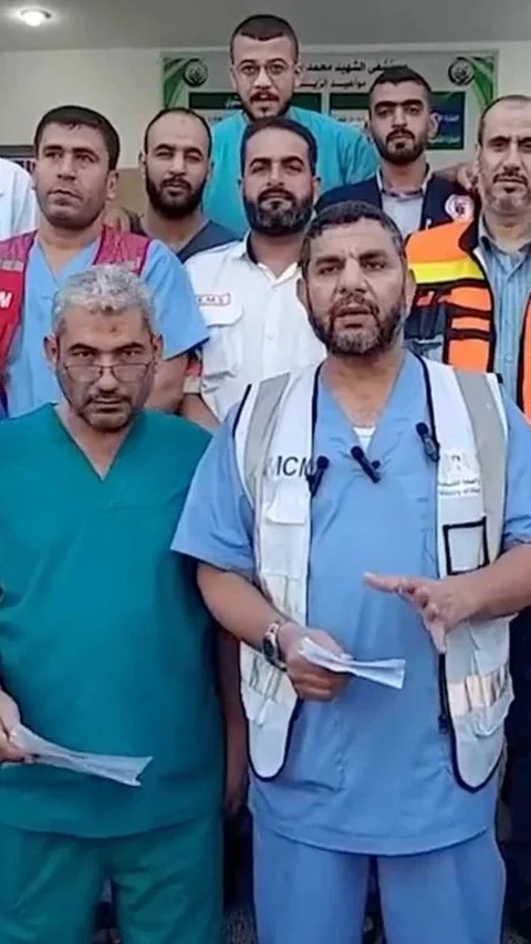 Dokter di Gaza Kecam Keras Dokter Israel yang Dukung Pengeboman Rumah Sakit<br>