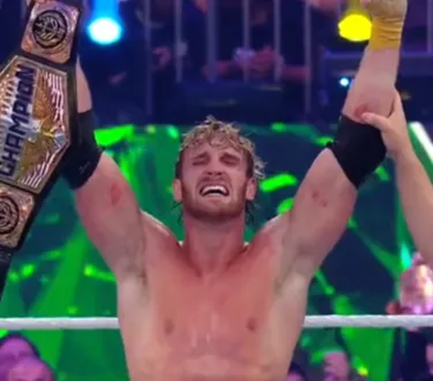 Logan Paul Wins His First WWE Title at the 2023 Crown Jewel event ...