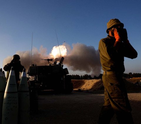 FOTO: Tolak Gencatan Senjata, Israel Terus Maju Gempur Jalur Gaza Meski Dikecam Dunia