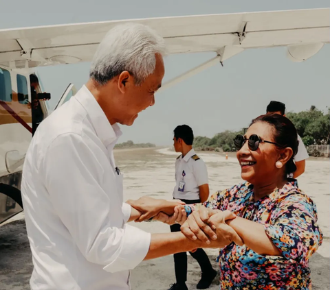 Ganjar Bertemu Sosok Perempuan Paling Ditakuti dari Laut Selatan: Wonder Woman From Pangandaran