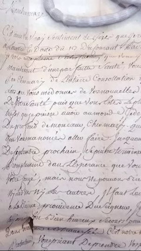Surat Cinta dari Zaman Perang Ini Baru Dibuka 250 Tahun Kemudian, Isinya Bikin Hati Meleleh
