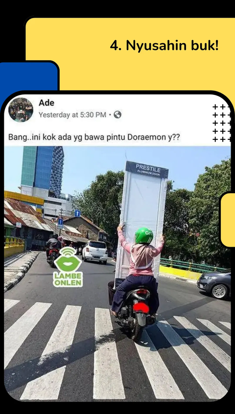 9 Potret Customer Kurang Ajar, Paksa Driver Ojol Bawa Muatan Menggunung