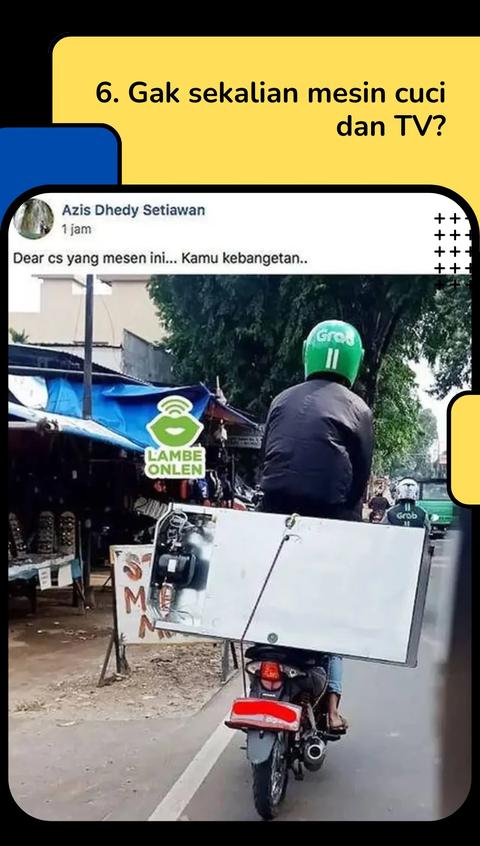 9 Potret Customer Kurang Ajar, Paksa Driver Ojol Bawa Muatan Menggunung