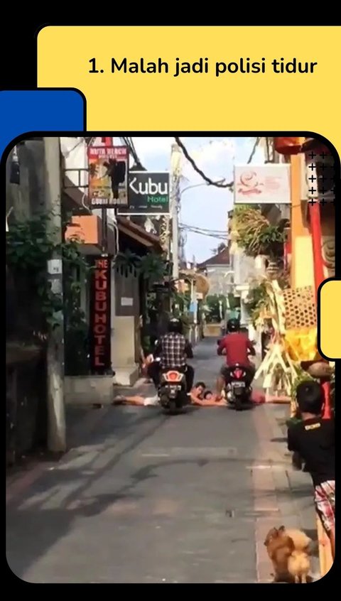 9 Potret Kelakuan Menyebalkan Bule saat Motoran di Bali, Cuek dengan Aturan yang Ada